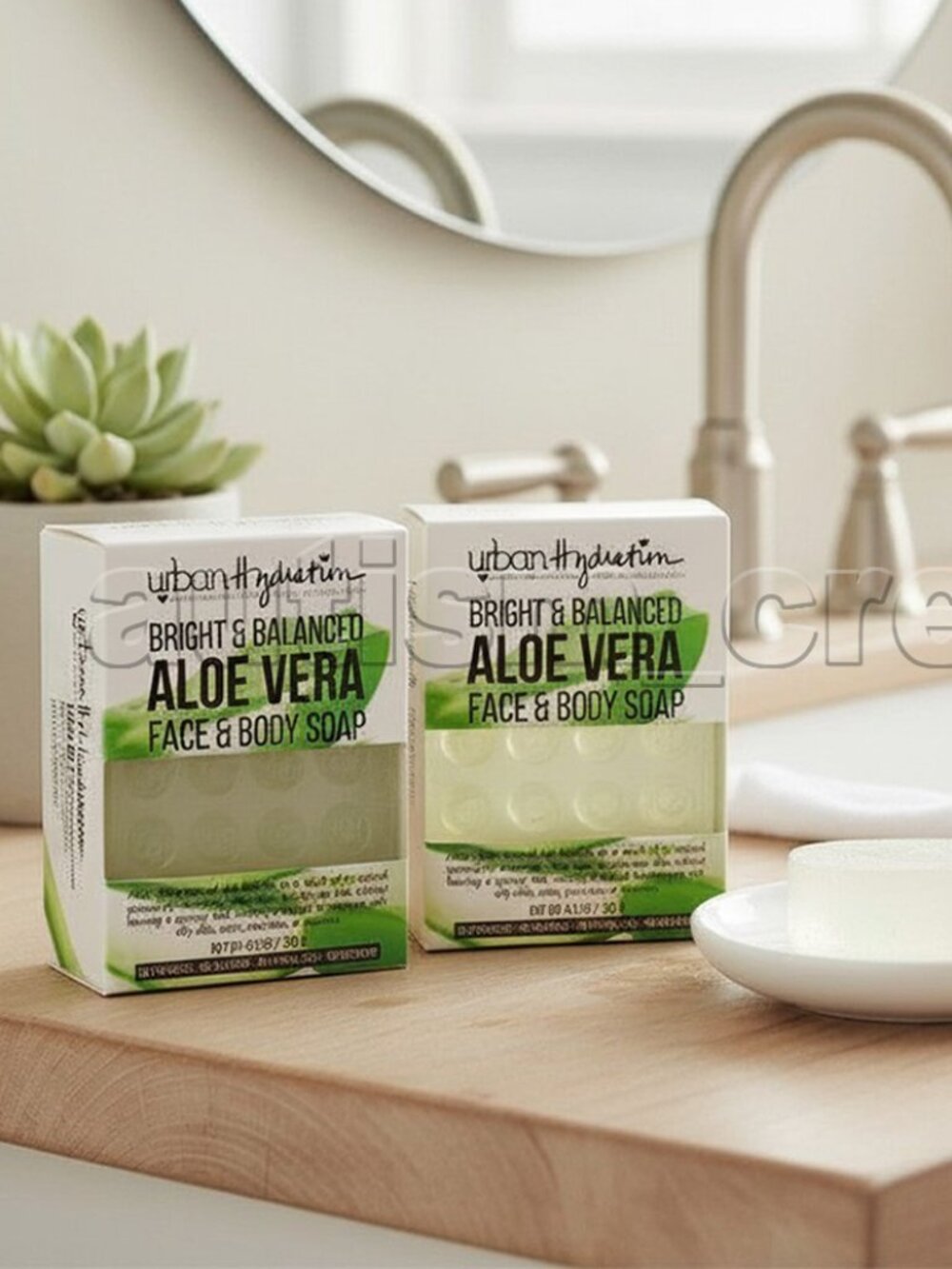 2/$12 💥🆕 Urban Hydration Aloe Vera Face & Body Soap | 2 Bars | 4.2 oz | 6942